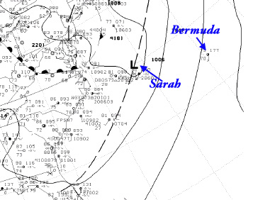 July 10, 2001 00 GMT Surface Weather Analysis