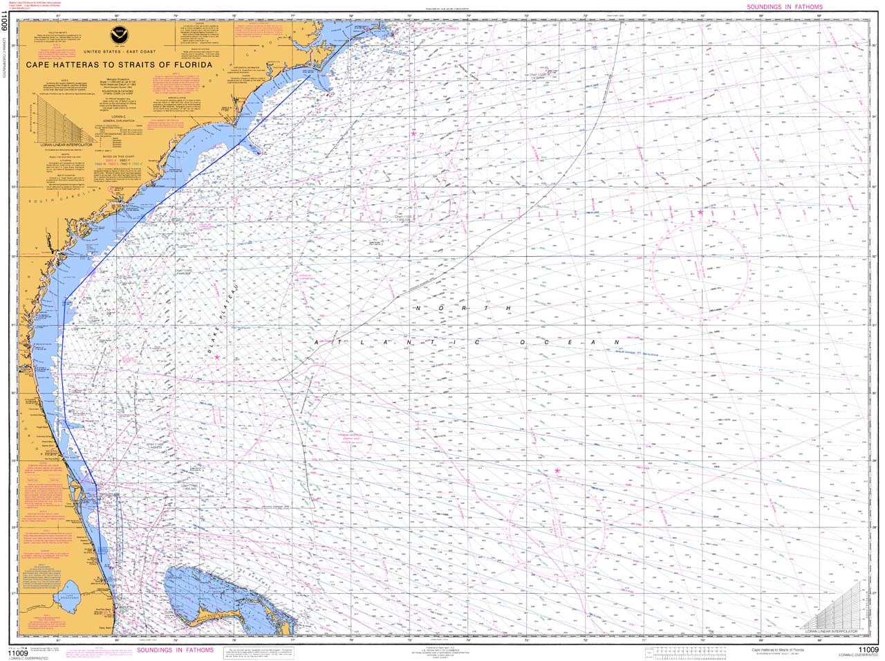 Atlantic Intracoastal Waterway Chart
